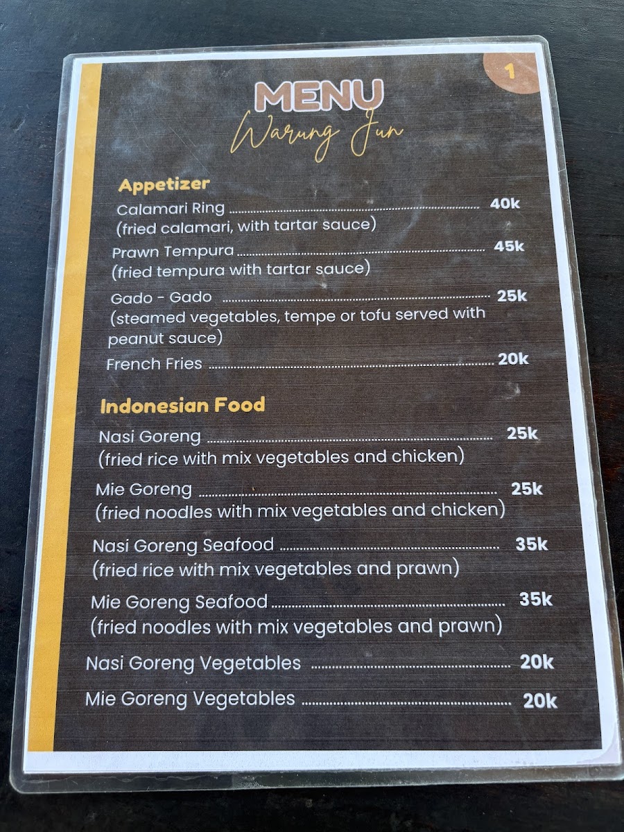 WARUNG JUN Menu - Image 3